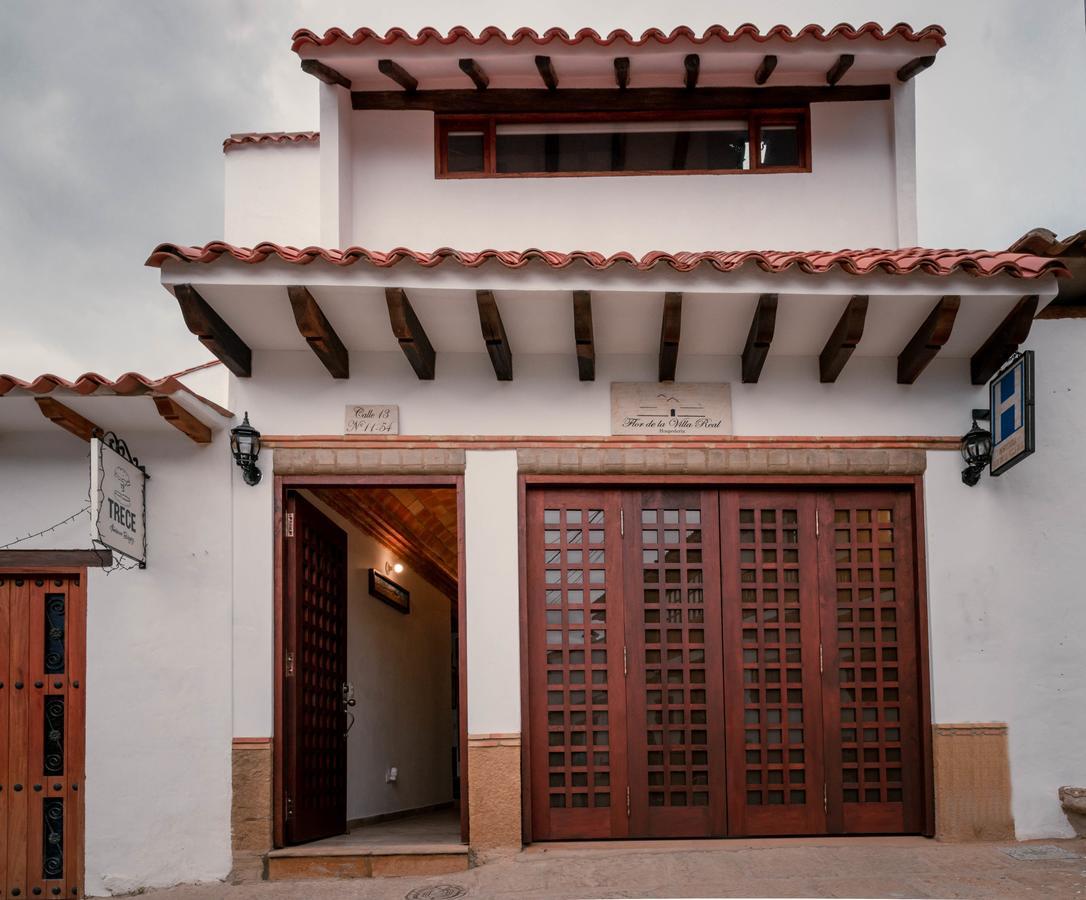 Hospederia Flor de la Villa Real Villa de Leyva Exterior foto